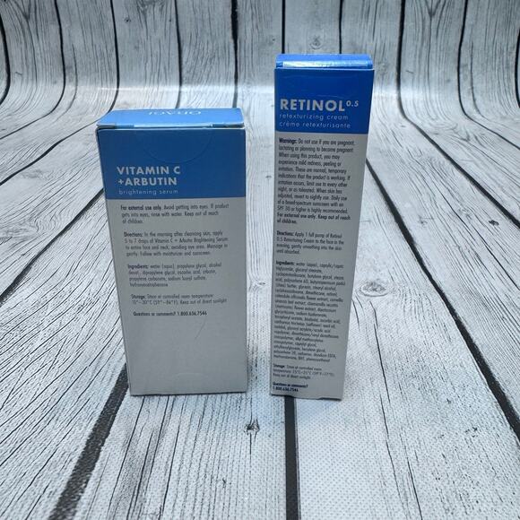 NIB Obagi Vitamin C + Arbutin and Obagi Retinol 0.5 Skin Care Sealed Boxes - Picture 2 of 4